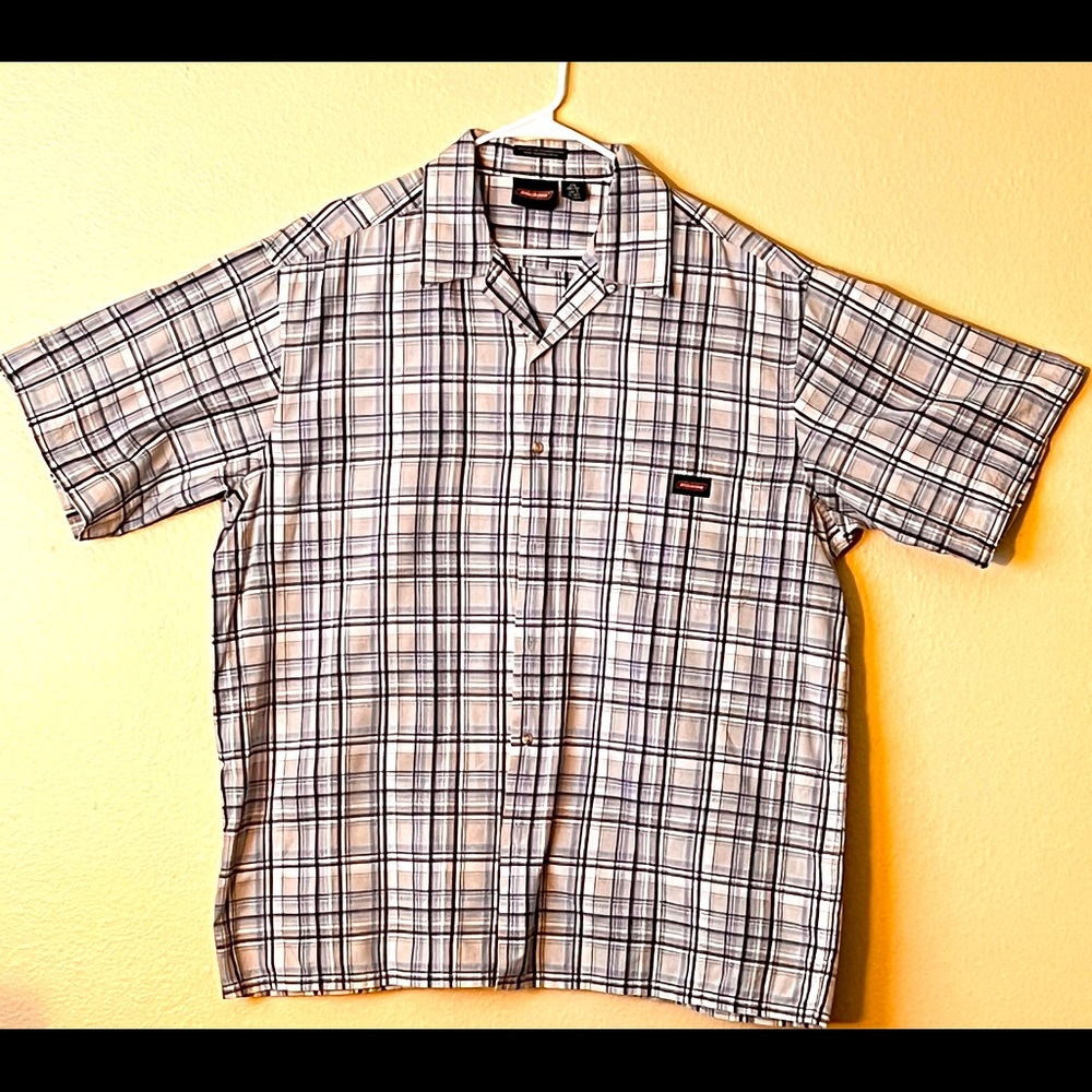 Dickies Blue & Black Plaid Shirt